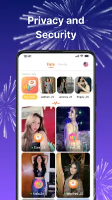 Amore Video Chatting & Fun android App screenshot 0